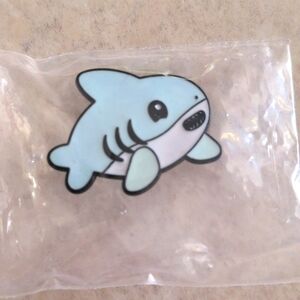 4/$20 baby shark enamel pin with pinch back